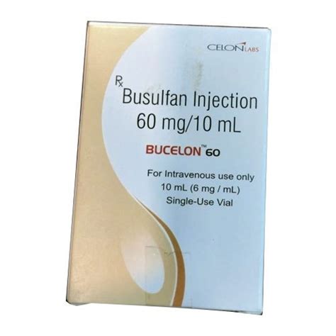 Busulfan Injection Bucelon 60 Mg 10 Ml Pack At 6200 00 INR In