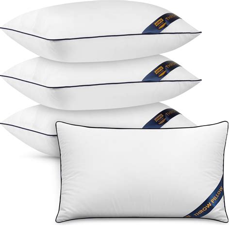 Utopia Bedding Lot de 2 coussins décoratifs d intérieur pour lit et