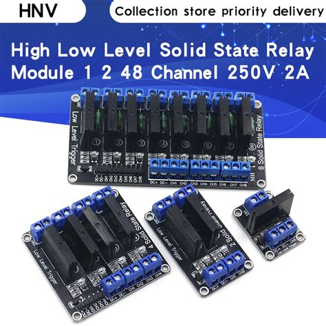 Channel V Dc Relay Module Solid State High Level Ssr Avr Dsp