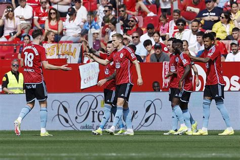 Sevilla Celta El Celta de Giráldez se da un alegrón LaLiga EA Sports