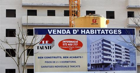 La Compra D Habitatges Es Desploma Un A L Agost A Catalunya