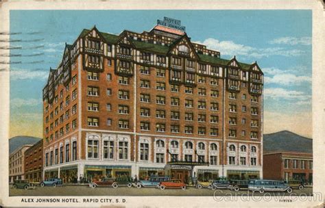 Alex Johnson Hotel Rapid City, SD Postcard