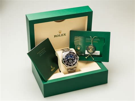 Rolex Deep Sea Sea Dweller James Cameron Ref Steel Box Paper Bj