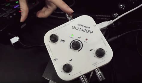 Roland Go:Mixer: il mixer tascabile per cellulari – Parkett