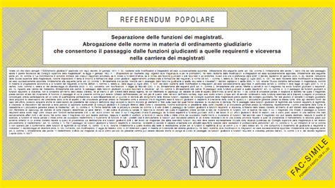 Referendum 2022 Il Quesito Sulla Separazione Delle Carriere Dei