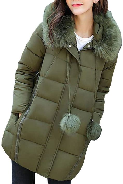 Parka Mujer Invierno Largo Tallas Grandes Espesar Termica Abrigo