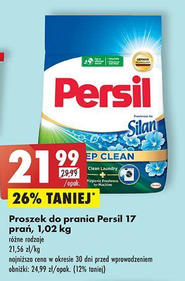 Promocja Proszek Do Prania Deep Clean Silan Persil W Biedronka