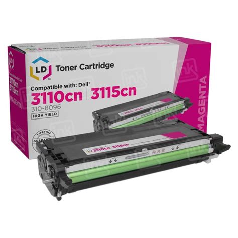 Refurbished Dell Magenta Toner For 3110cn 3115cn InkCartridges