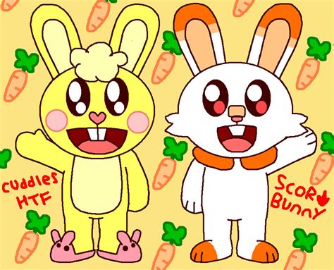 Cuddles And Scorbunny By Cuddlesnam On Deviantart