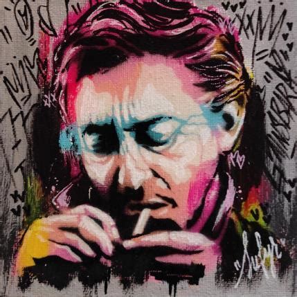 Peinture Gainsbourg Par Sufyr Carr D Artistes