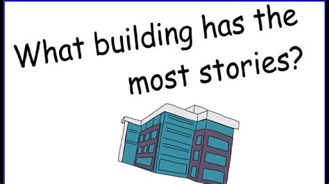 What Building Has The Most Stories Riddles Brainout Youtube