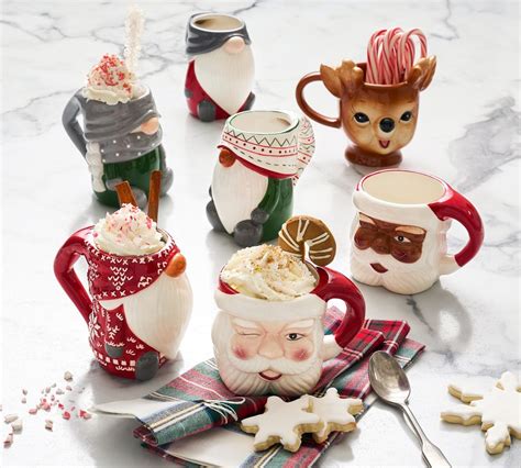 Santa Claus Mugs | Pottery Barn