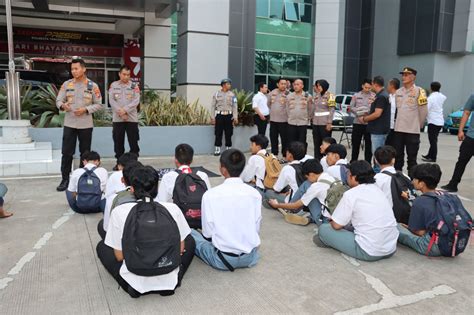 Hari Pertama Sekolah Puluhan Pelajar Di Tangerang Diringkus Polisi