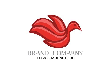 Red Bird Logo Graphic by Friendesigns · Creative Fabrica