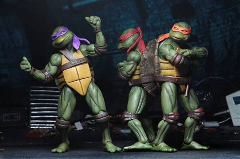 NECA Unveils an Awesome Line of TEENAGE MUTANT NINJA TURTLES 1990 Movie Action Figures ...