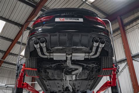 Scorpion Exhaust Valved Cat Back System Audi S3 2 0t 8v Saloon