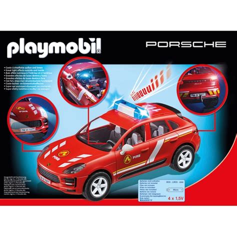 PLAYMOBIL 70277 Porsche Macan S Feuerwehr Smyths Toys Superstores