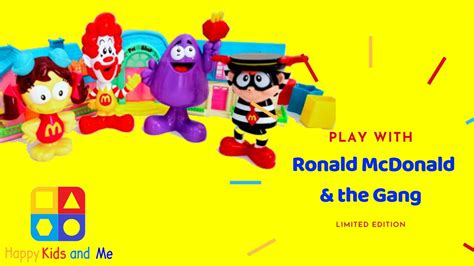 Ronald Mcdonald And The Gang Play Pretend Kids Music And Nursery