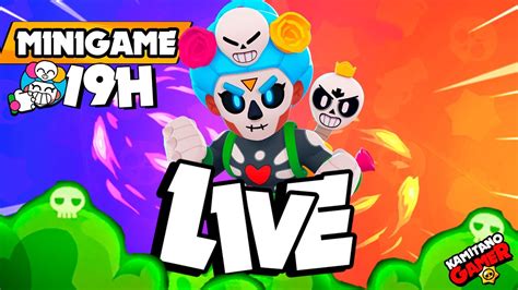 LIVE BRAWL STARS MINIGAME JOGANDO INSCRITOS COLA AI YouTube