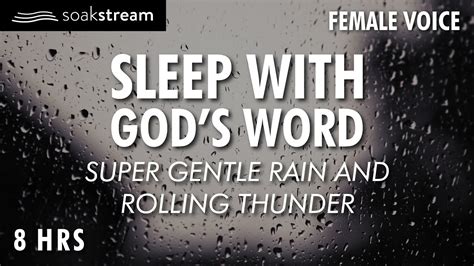 Bible Verses With Rain And Thunderstorm Sounds For Sleep And Meditation