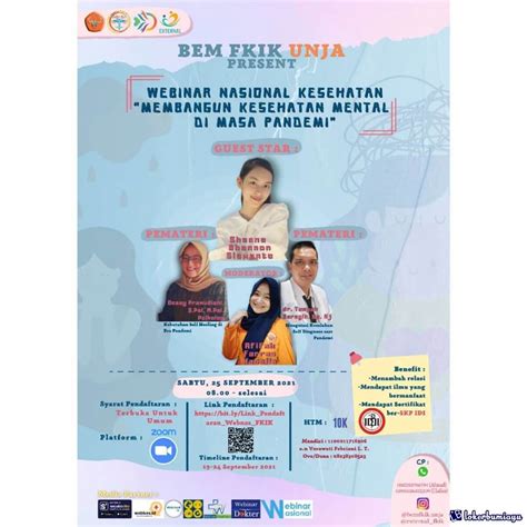 Webinar Nasional Kesehatan Membangun Kesehatan Mental Di Masa Pandemi