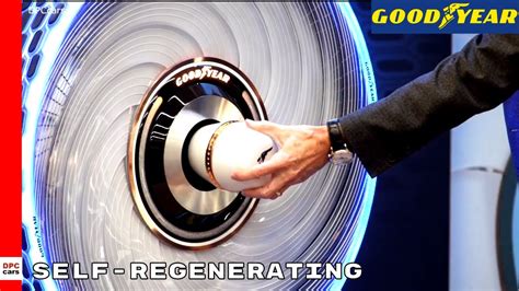 Self Regenerating Goodyear Recharge Concept Tire For Electric Cars