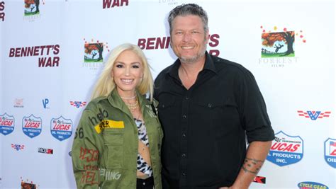 Blake Shelton Showers Gwen Stefani's Son Kingston With Kisses On ...