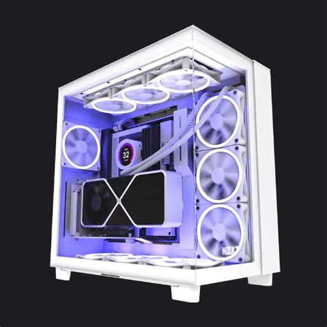 Buy The NZXT H9 Elite Edition ATX MidTower Gaming Case Tempered Glass