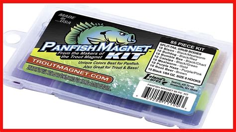 Leland S Lures Trout Magnet 85 Piece Panfish Magnet Kit With A Longer