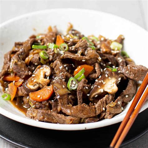 easy weeknight korean bbq beef bulgogi wandercooks