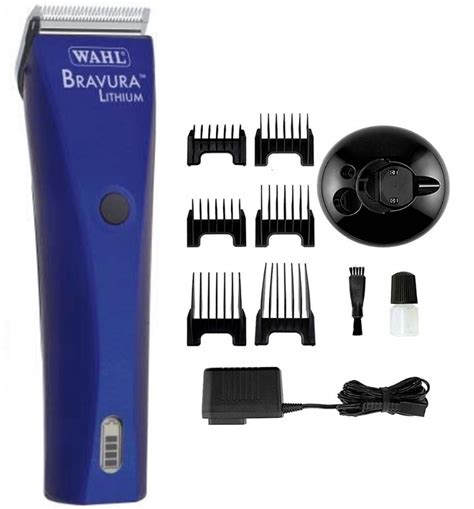 Wahl Bravura Lithium Ion Cordless Animal Pet Clipper With 5 In 1 Blade