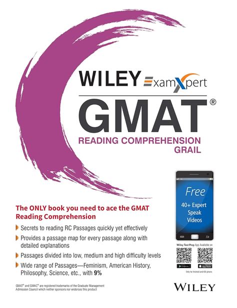 Buy Wiley S Examxpert Gmat Reading Comprehension Grail Book Online At