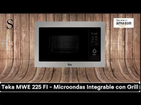 Microondas Teka MWE 225 FI Microondas Integrable Con Grill