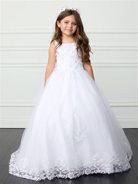 First Communion Dress Our Lady of Guadalupe with Bolero Jacket - My