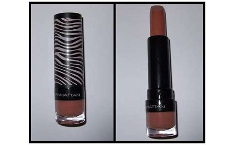 Test Lippenstift Manhattan Creamy Nude Lipstick Farbe 95H Caramel Pinkmelon
