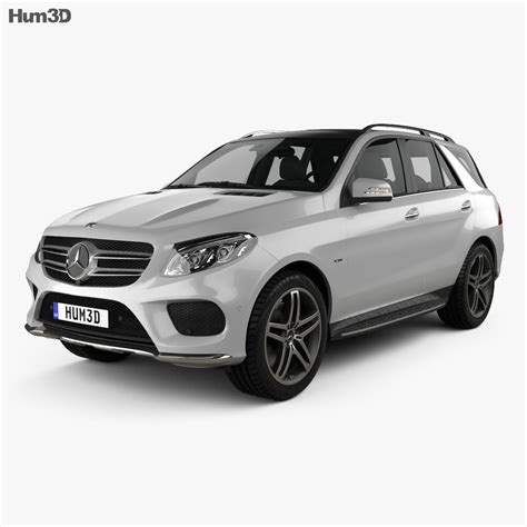 Mercedes Benz Clase Gle W166 Amg Line 2017 Modelo 3d Descargar Crossover Suv On