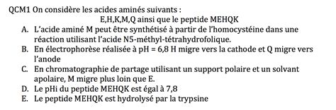 Calcul Phi Ue Biomol Cules Tutorat Associatif Toulousain