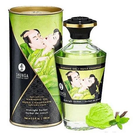 Shunga Massageöl Aroma Duft Geschmack 100ml Öl Erotik Körperöl Massage ...