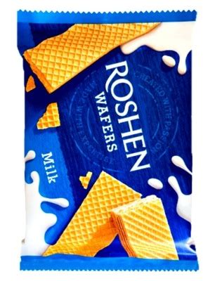 Wafle Roshen Wafers Wafelki Mleczne MILK 72g 11778715295 Oficjalne