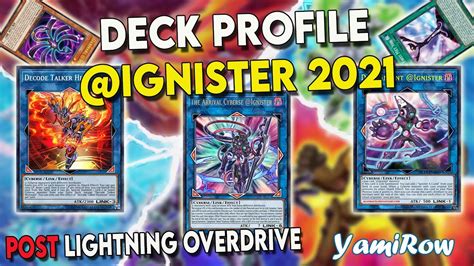 Yu Gi Oh Deck Profile Ignister Post Lightning Overdrive