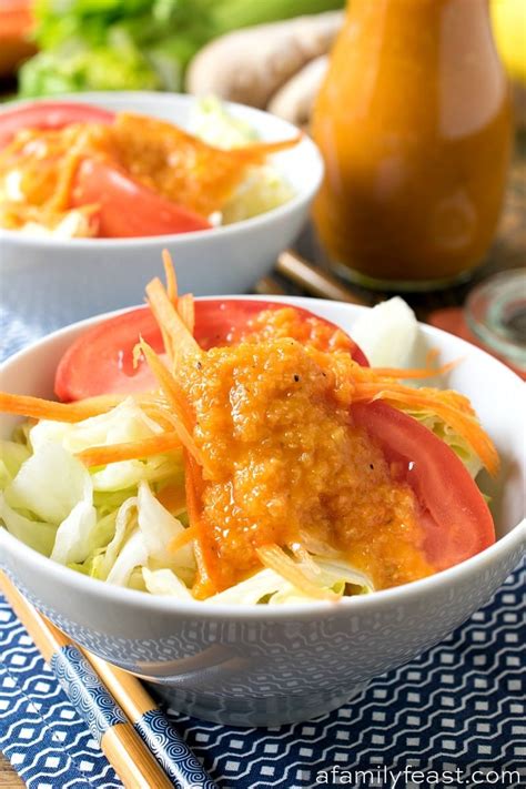 japanese orange ginger dressing