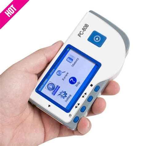 Single Channel Ecg Mini Color Screen Ecg Ekg Portable Heart Monitor