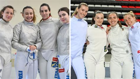 Campionati Europei Under Litalia Chiude Con Due Quarti Posti Ma