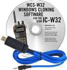 Wcs Programming Software And Usb Rts Cable For The Icom Ic