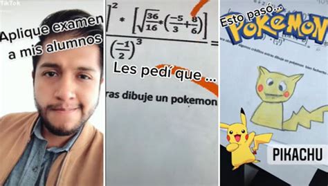 TikTok viral Profesor de matemáticas promete a sus alumnos puntos