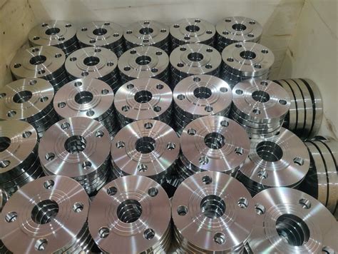 Round ANSI B16 5 Duplex Steel Flanges For Industrial Size 5 10 Inch