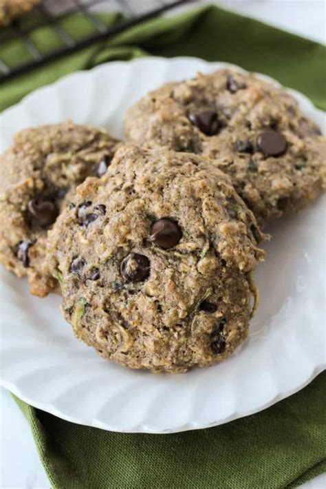 Zucchini Bread Breakfast Cookies Gluten Free Refined Sugar Free Oil