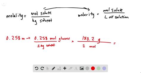 Solveda Solution Of Glucose In Water Is Labelled As 10 W W What