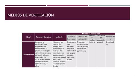 Medios de Verificación PPT