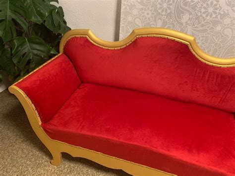 Biedermeier Sofa Restauriert Mit Samt Kaufen Auf Ricardo